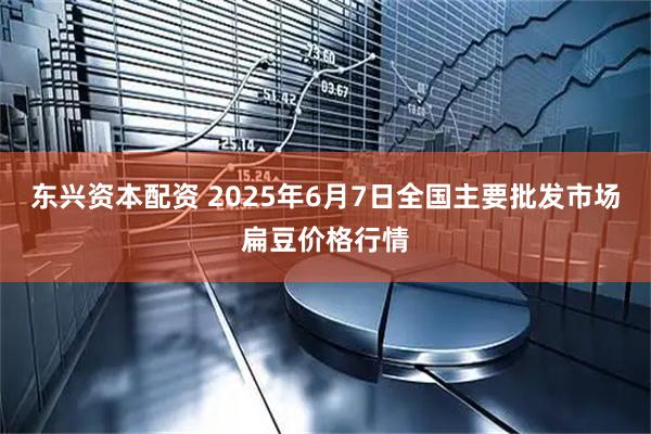 东兴资本配资 2025年6月7日全国主要批发市场扁豆价格行情
