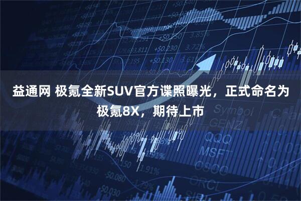 益通网 极氪全新SUV官方谍照曝光，正式命名为极氪8X，期待上市